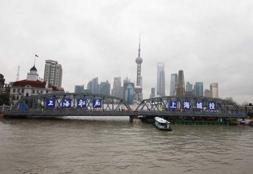 上海外白渡橋修繕